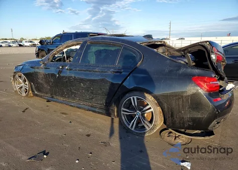 2019 BMW 740 I z USA, uszkodzony, nr VIN WBA7E2C57KB217715